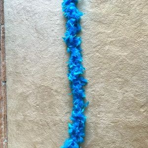 Teal Feather Boas